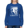 thumbnail image 2 of USA Figure Skating Winter Series Women's Sweatshirt, 2 of 3