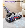 thumbnail image 6 of Cordless Vacuum Cleaner, 600W 50KPA 70Min Vacuum Cordless Stick Vacuum Cleaner with Self-Standing and Screen, Anti- Vacuum, Vacuum Cleaners for //Carpets/Floors, 6 of 6