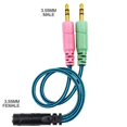 thumbnail image 5 of Kit adaptador de cable Jack de 3,5 mm Convertidores mutuos para auriculares de PC Auriculares con auriculares/micrófono. Afortunado Sencillez, 5 of 5