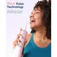thumbnail image 2 of MySmile LP211 Cordless Advanced Water Flossers for Teeth, 8 Jet Tips - Pink, 2 of 6