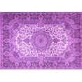 thumbnail image 1 of Ahgly Company Indoor Rectangle Medallion Purple Traditional Area Rugs, 3' x 5', 1 of 4