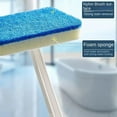 thumbnail image 4 of Oufan Long Handle Removable Household Floor Bathtub Brushes Ceramic Tile Sponge Cleaning Brush,White, 4 of 7