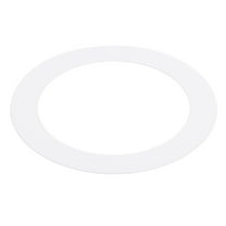 Uxcell 5.91" ID 8.07" OD Goof Rings for Recessed Light, White Goof Metal Trim Ring