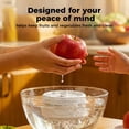 thumbnail image 6 of Fruit and Vegetable Washing Machine, 2026 Upgraded Fruit Cleaner Device Waterproof Fruit and Vegetable Purifier Clean Produce with Titanium Electrolysis Purification for Home Kitchen, 6 of 9