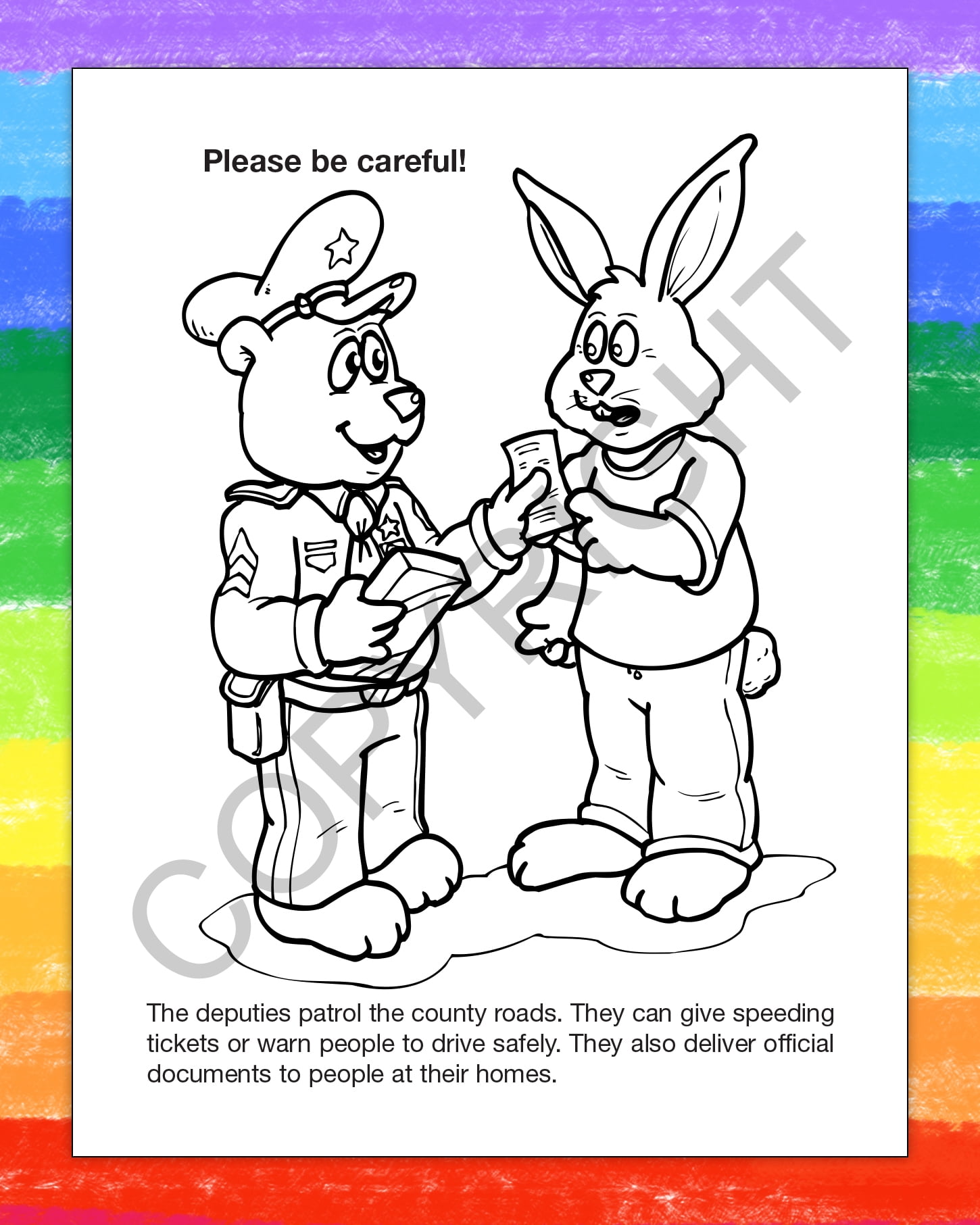 ZoCo: 25 Pack - Your Sheriff is Your Friend - Kid's Coloring & Activity Books