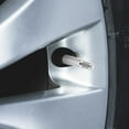 thumbnail image 4 of OULII 4Ud Extensiones Para Válvula De Auto En Metal Plateado Para Inflado Sin Herramientas, 4 of 6