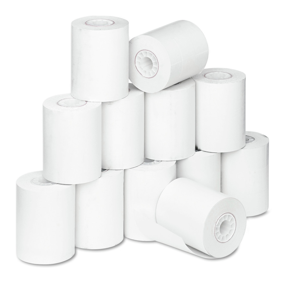 PM Company 6370 Direct Thermal Printing 2.25 in. x 80 ft. 34hermal Paper Rolls - White (12/Pack) - image 2 of 2