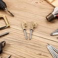 thumbnail image 1 of PTOOTP 2Pcs Erhu Tuning Peg Parts Golden Metal For Live Performance String Instruments, 1 of 7