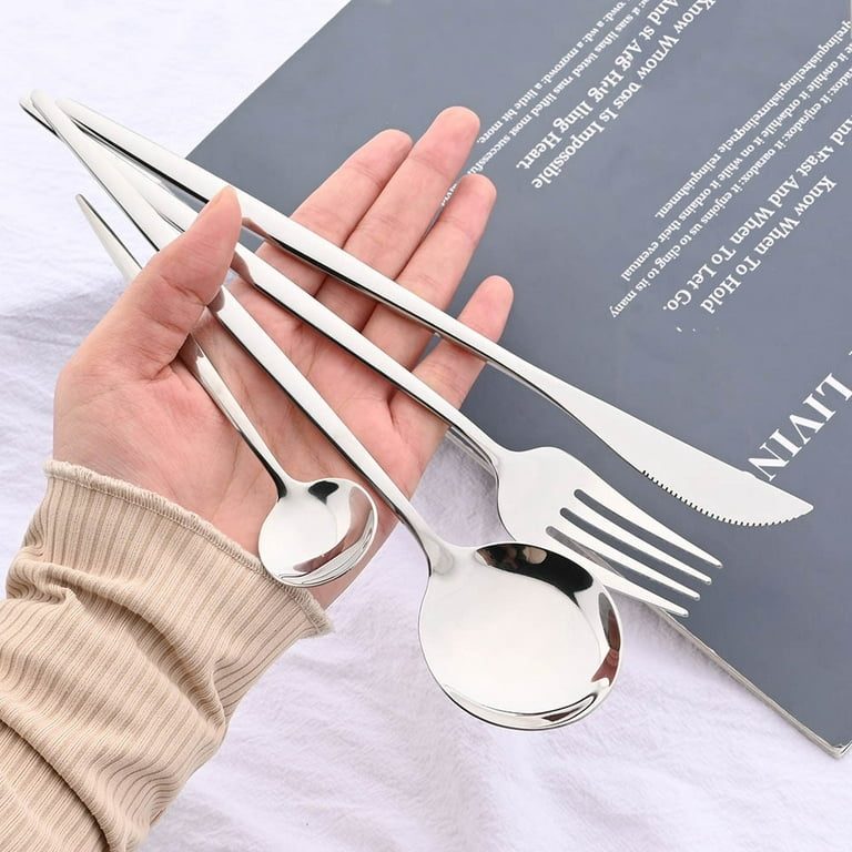 Purple Stainless Steel Cutlery Set  Stainless Steel Dinnerware Set - 4pcs  Cutlery - Aliexpress