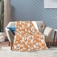 thumbnail image 6 of KLL Fleece Blanket Plush Throw Blanket Corgi Animal ,Soft Fuzzy Cozy Flannel Blanket for Couch Sofa Bed.(50"x40" ), 6 of 7