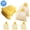 gold, variant on Hengbo 100 Pcs 4x6 inch Drawstring Organza Pouches Sheer Mesh Jewelry Candy Bags for Wedding Party Gift Packaging White