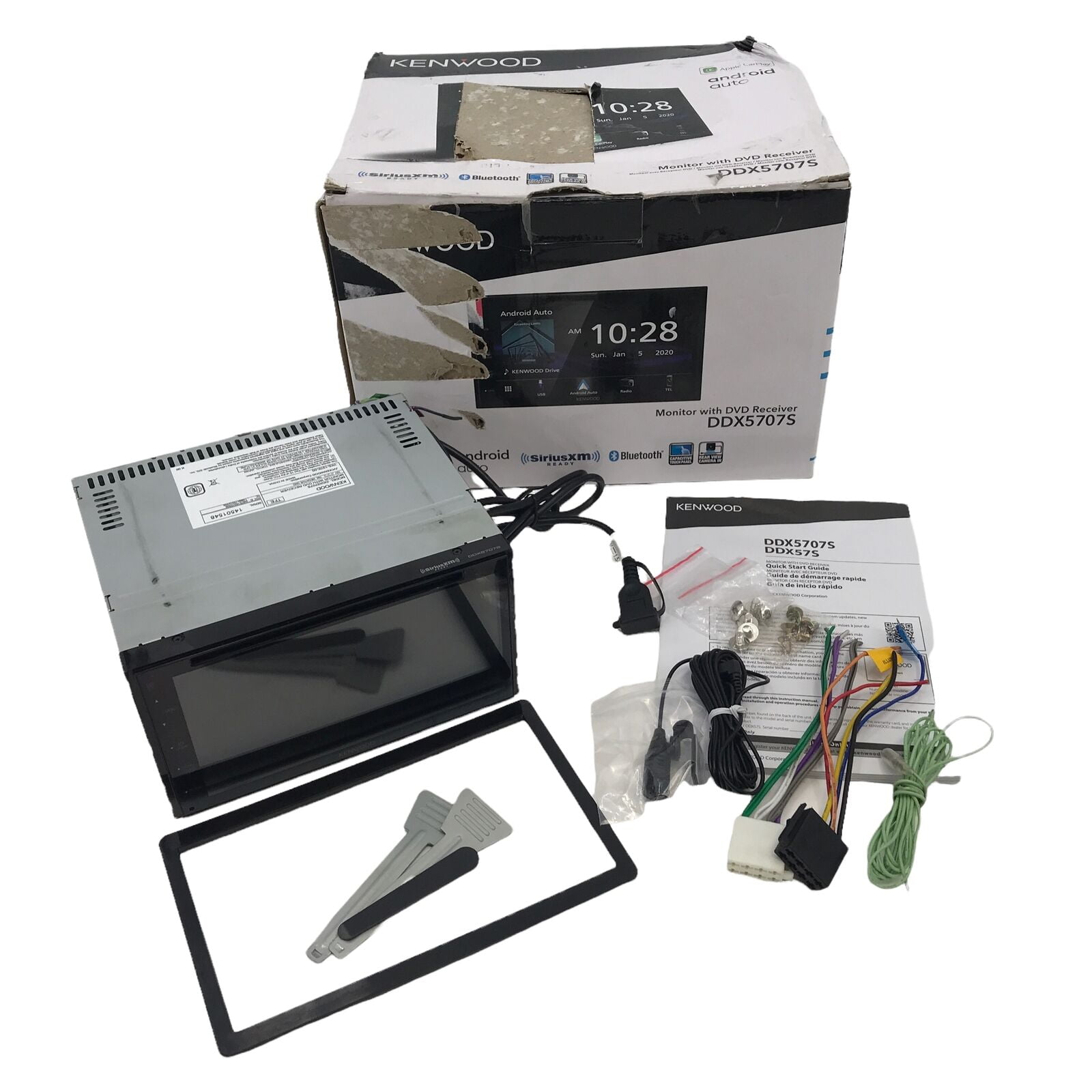 Kenwood DDX5707S CAr Media Receiver w/ Bluetooth & Apple Car Play 