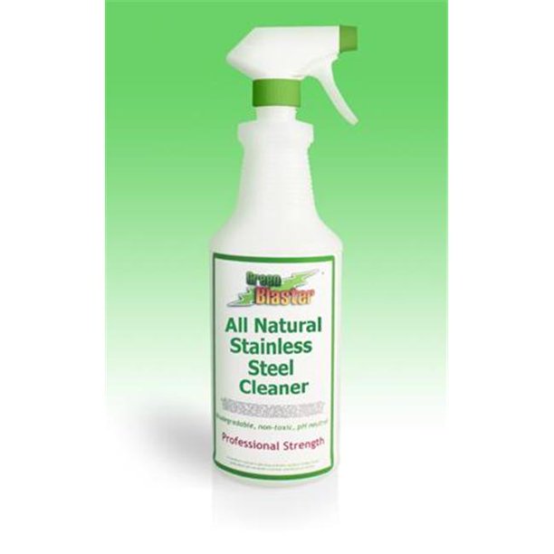Green Blaster Products GBSS32S All Natural Stainless Steel Cleaner 32oz