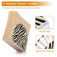 thumbnail image 5 of Yayeee Napkin Holder for Table Set of 2 Kitchen Paper Tissue Organization, Black Lines, 5 of 8