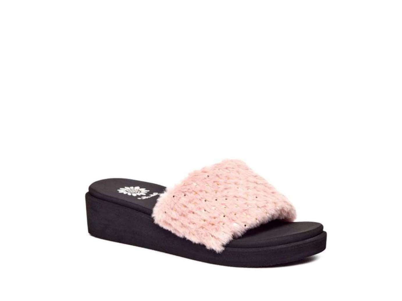 yellow box slippers
