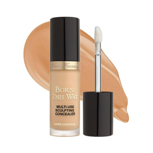 Corrector Too Face Born This Way Super Coverage, color beige cálido