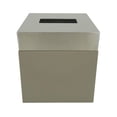 thumbnail image 2 of Porta Kleenex Namaro Acero Mate Con PVC Gris Ba-433521, 2 of 2