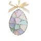 thumbnail image 2 of Adornos de Pascua, regalos de Pascua, atrapasoles de conejo de Pascua con forma de zanahoria y vitrales hechos a mano. Juego de 4 adornos colgantes para ventana, decoración del hogar, regalos de prima, 2 of 6