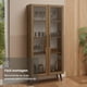 thumbnail image 5 of Mueble Armario de Vidrio Madesa 2 Puertas Con Pies MM 02, 5 of 5