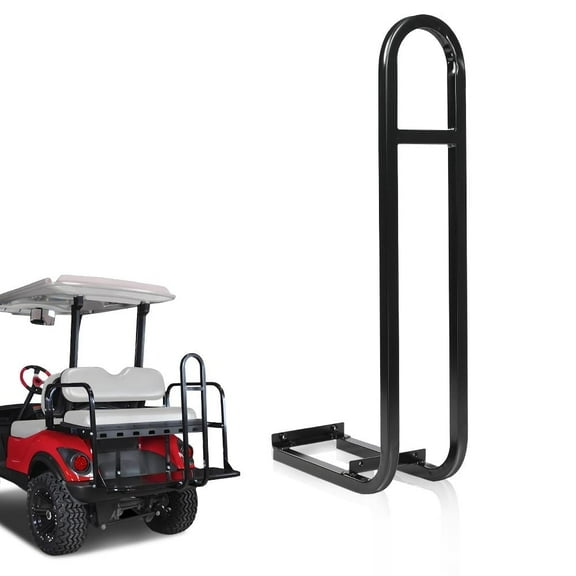 CROSSDESIGN Rear Seat Safety Grab Handrail Bar for Golf Cart EZGO Club Car Yamaha