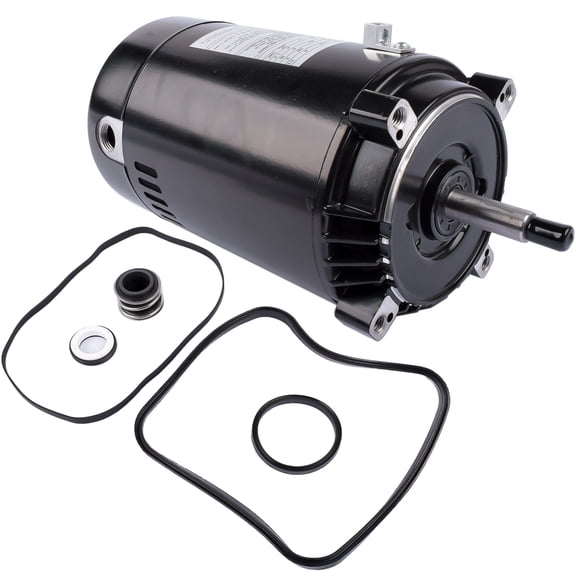GELUOXI Round Flange Swimming Pool Water Pump Motor 3/4HP 115/230V for UST1072 HST080