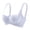 Purple, variant on Women Wireless Bras - Women's Solid Color Seamless Underwear without Steel Rims Detachable Chest Sagging Wave Pattern Bra Black S