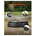 thumbnail image 6 of 15" Pressure Washer Surface Cleaner - 3000 PSI - 4 Wheel - Plastic - Black - 1/4" Quick Connect - Driveway Patio Deck Cleaning, 6 of 9