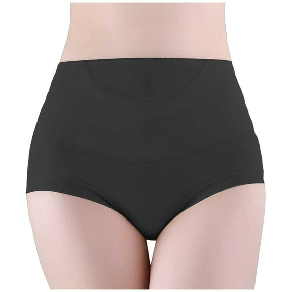 Panties for Women,Postpartum Recovery Seamless Shaping Panties for Women Comfortable Breathable Mesh Underwear Everyday Wear,Womens Underwear,Black,XL