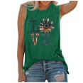 thumbnail image 1 of PENGXIANG T-Shirts Décontractés pour Femmes à Manches Courtes Imprimés, Blouse Tunique Ample pour Femmes, 1 of 4