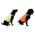 thumbnail image 3 of relayinert Dog S Safety Reflective Dog Vest Multiple Sizes Available Durable Polyester High Visibility Dog Vest Fluorescent Orange S, 3 of 6