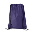 thumbnail image 3 of Liberty Bags - Value Drawstring Backpack - 8886 - Purple - Size: One Size, 3 of 3