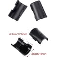 thumbnail image 2 of Wire Shelf Clips - 48 Pack 24 Pair Pack Black Wire Shelf Locking Clips Starlight, 2 of 5