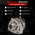 thumbnail image 2 of LFGUD 12V 170A Alternator, 6-Groove Pulley 22949467 84143540 Fit for 2014-2018 Chevy Silverado GMC Sierra 1500 2015-2020 Suburban Tahoe Yukon Denali Cadillac Escalade 4.3 5.3 6.2L, 2 of 7