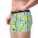 thumbnail image 2 of Balery Avocado and Hearts Calzoncillos bóxer para hombre, ropa interior de algodón suave y transpirable con cinturilla de nailon-Large, 2 of 5