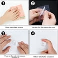 thumbnail image 2 of POINTERTECK Horn Hook Transparent Hook Door Bedroom Bathroom Self Adhesive Hook, 2 of 5