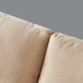 thumbnail image 5 of Modern Fabric Sofa L-Shape 3 Seater with Ottoman-104.6", 5 of 8