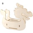 thumbnail image 2 of Gwong Juguete 1 set Dragon Boat Handcraft Interactivo de madera Easy-ensamblado Dragon Boat Puzzle Wood Craft Set para Decoration Gwong 30010954, 2 of 6