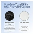 thumbnail image 4 of 5500 C535 115115 Filter Replacement For Winix Air Purifier HEPA Carbon 6300, P300, 5300, 5300-2, 6300-2, AM90, C909, 9800 Fellowes EL490A EL491A -300PH EL017 9370101, 3 Sets, 4 of 7