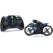 Air Hogs Flight Rider 2-in-1 Remote Control Stunt Motorcycle for Ground and Air, for Kids Ages 8+