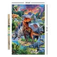 thumbnail image 2 of Dinosaurs by Jenny Newland Art Poster - Officially Licensed - 24" x 36" with Poster Hanger Natural Color, 2 of 4