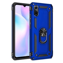 Funda Uso Rudo Atti Con Anillo Para Huawei Nova 9 Azul