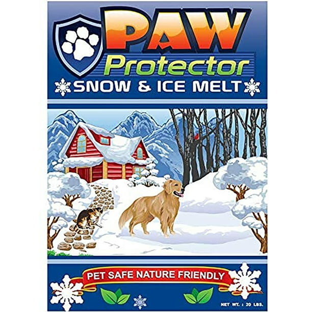 Paw Protector Snow & Ice Melt 20 lbs Pet Friendly Ice Melt