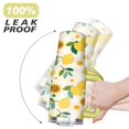 thumbnail image 6 of 40 oz Tumbler Lemon with Handle Stainless Steel Water Bottle Leak Resistant Cup Car Cup Holder Friendly for Gym Travel Office, 6 of 7