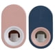 thumbnail image 1 of 2 exprimidores de pasta de dientes para baño, de pared, sin perforaciones, color azul y rosa, 1 of 6