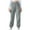 Gray, variant on Brondbend Pajamas Pants for Women Fuzzy Pants for Women Casual Solid Color High Waist Warm Fleece Blanket Sleepwear Trousers with Pocket Wide Leg Fall Winter Comfy Home Lounge