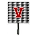 thumbnail image 7 of Letter J Monogram - Houndstooth Black Leash or Key Holder, 7 of 7