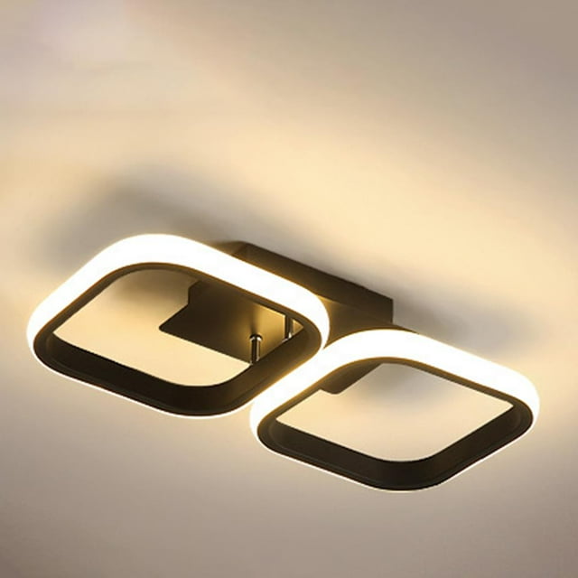 Luz de tejado de Montaje Empotrado, Luces de tejado LED Modernas Lámparas de tejado Lámparas de tejado, Luces de Iluminación Decorativas LED para Sala de cálido Colco Lámpara de techo