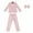 Pink, variant on LOLANTA Boys Suit Wedding Ring Bearer Outfit Kids Suit Set, Plaid, Striped Blazer Suit Pants Bow Tie