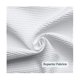thumbnail image 5 of 180*210cm Extra Long Waffle Shower Curtain, Heavy Duty Fabric Shower Curtains with Waffle Weave Hotel Quality Bathroom Shower Curtains, 5 of 5
