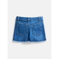 thumbnail image 2 of Wonder Nation Girls Denim Shorts, Sizes 5-18, 2 of 3
